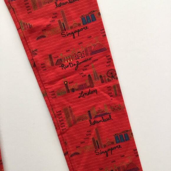 NWT Piccolina Architecture Printed Leggings - Picture 4 of 5